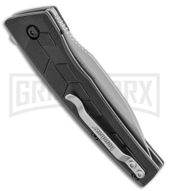Kershaw Rhetoric Black GFN Assisted Knife 3in Bead Blast - Image 3