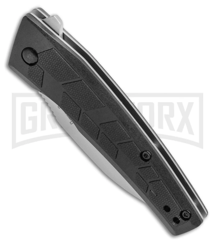 Kershaw Rhetoric Black GFN Assisted Knife 3in Bead Blast - Image 2