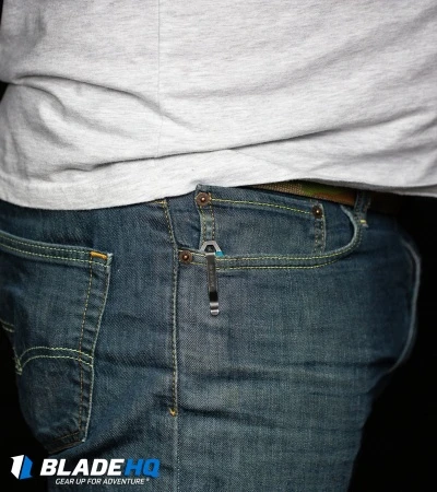 Kershaw Shuffle Knife Multi-Tool White GFN (2.375" Bead Blast) 8700SNOW - Image 3