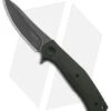 Kershaw Sinkevich Concierge Liner Lock Knife Green Micarta (3.25" Black SW)