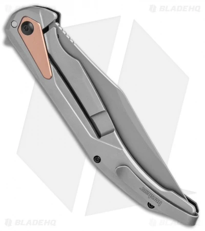 Kershaw Strata Frame Lock Knife Black G10 (4.5" Bead Blast) - Image 3