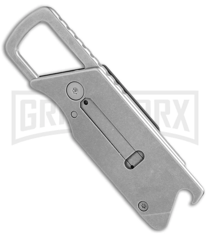 Kershaw Sinkevich Pub Black G10 Friction Lock Knife - Stonewash Plain - Image 3