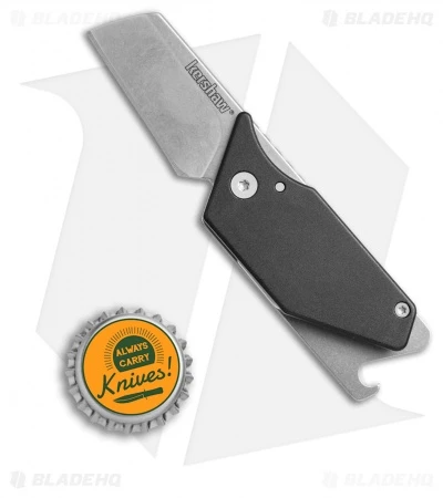 Kershaw Sinkevich Pub Friction Lock Knife Black G-10 (1.6" Stonewash) 4036BLK - Image 4