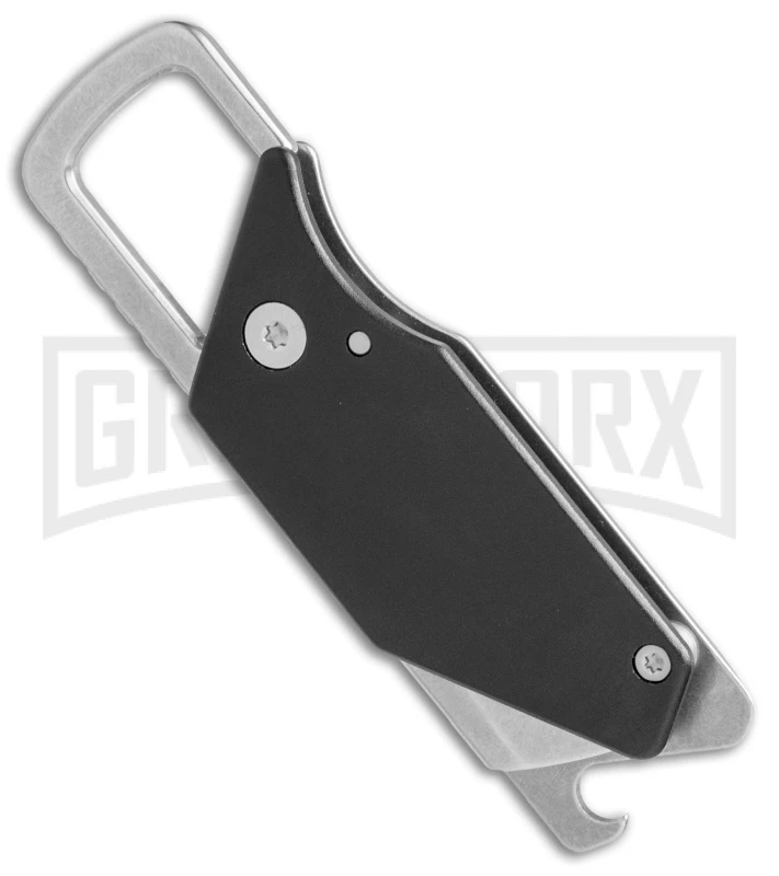 Kershaw Sinkevich Pub Black G10 Friction Lock Knife - Stonewash Plain - Image 2