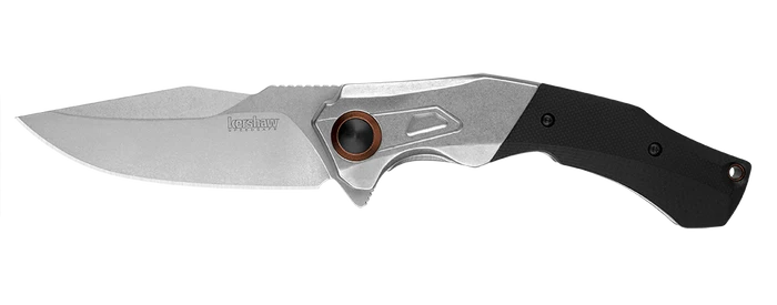 Kershaw Payout Assisted Frame Lock Knife Black G10 Hanlde Plain D2 SW Blade 2075