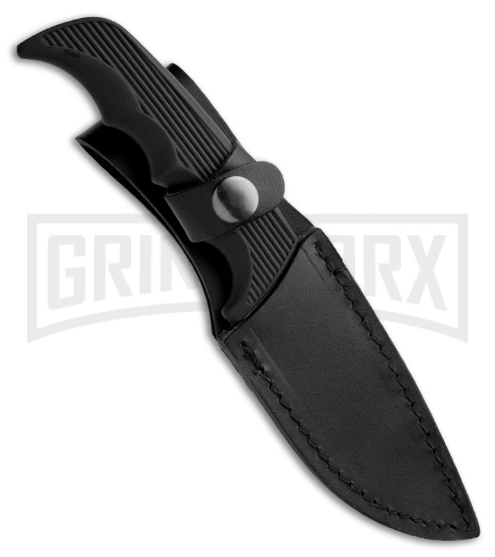 Kershaw Antelope Hunter II Black Fixed Blade Knife - Satin Plain - Image 2
