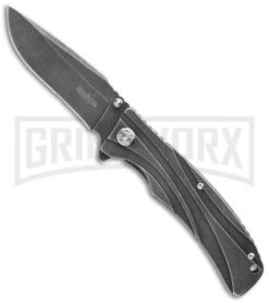 Kershaw Manifold Flipper Assisted Opening Knife - BlackWash Plain