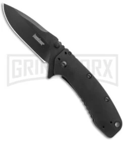 Kershaw Cryo II Assisted Opening Knife - Black Plain