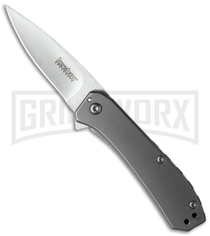 Kershaw Amplitude 2.5 Assisted Opening Knife - Satin Plain