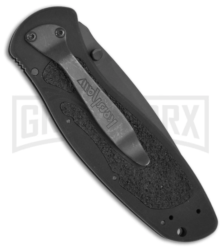 Kershaw Blur Black Assisted Opening Knife - Black Serr - Image 2