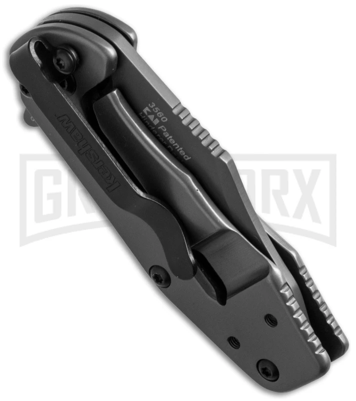 Kershaw Ember Flipper Assisted Opening Knife - Gray Plain - Image 2