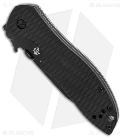 Kershaw Emerson CQC-7K Tanto Knife Black G-10 (3.25" Black) 6034TBLK - Image 2