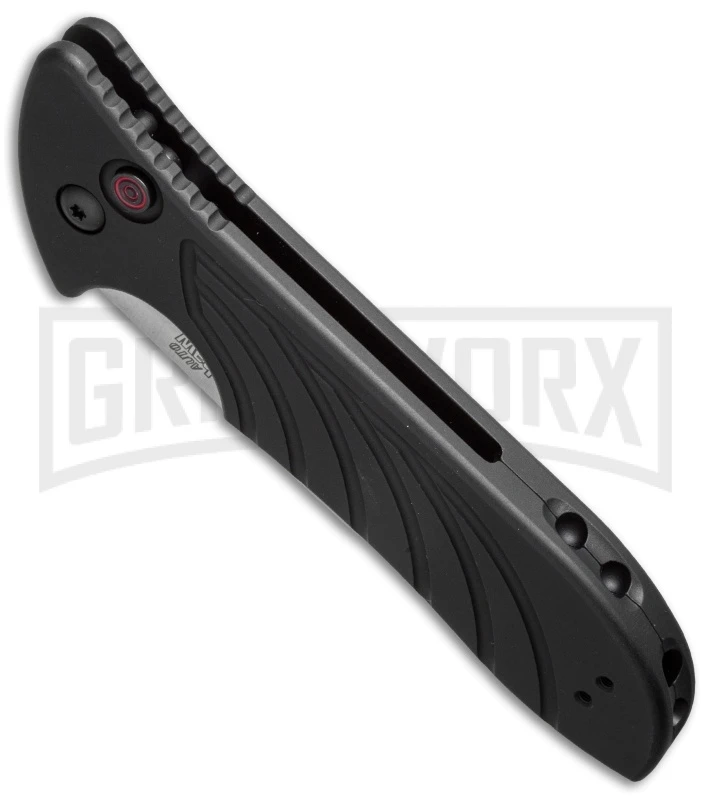 Kershaw Emerson Launch 5 Black Automatic Knife - Stonewash Plain - Image 2