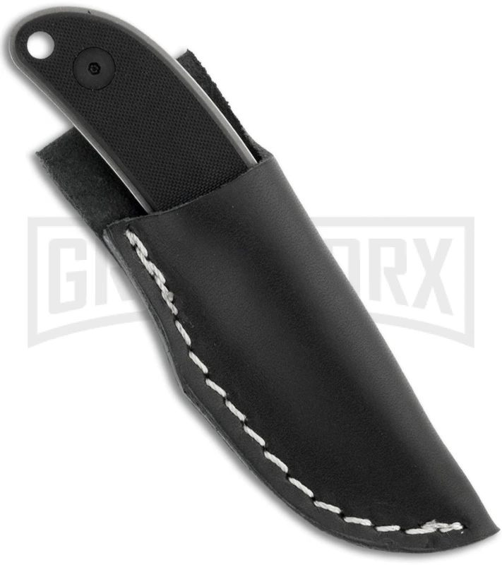 Kershaw Mini Skinner Fixed Blade Knife - Stonewash Plain - Image 2