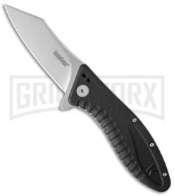 Kershaw Grinder Spring Assisted Knife - Bead Blast Plain
