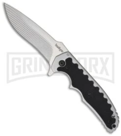 Kershaw Groove Folding Knife - Satin Plain