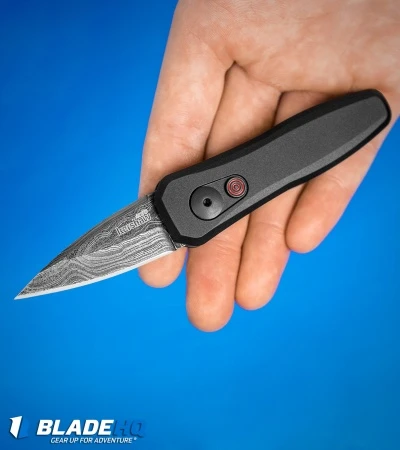 Kershaw Launch 4 CA Legal Automatic Knife (1.9" Damascus) BHQ Exclusive - Image 5