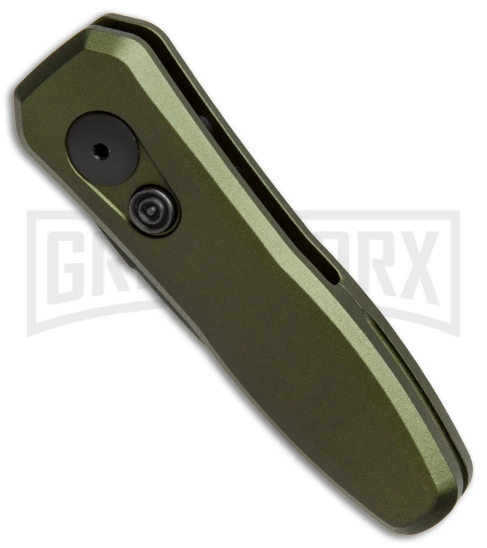 Kershaw Launch 4 OD Green Automatic Knife CA Legal - Black Plain - Image 2