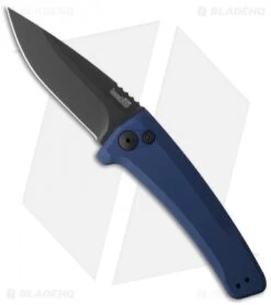 Kershaw Launch 3 Automatic Knife Blue Aluminum (3.4" Black)