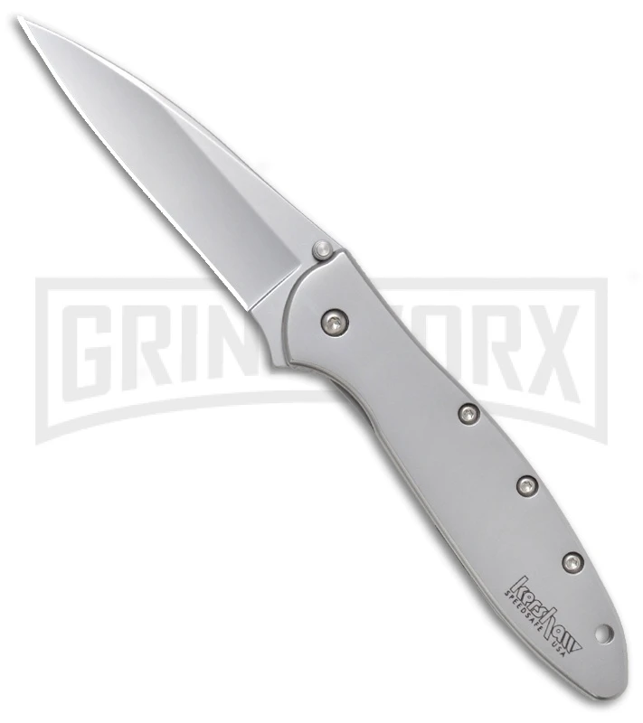 Kershaw Leek Assisted Opening Knife - Bead Blast Plain