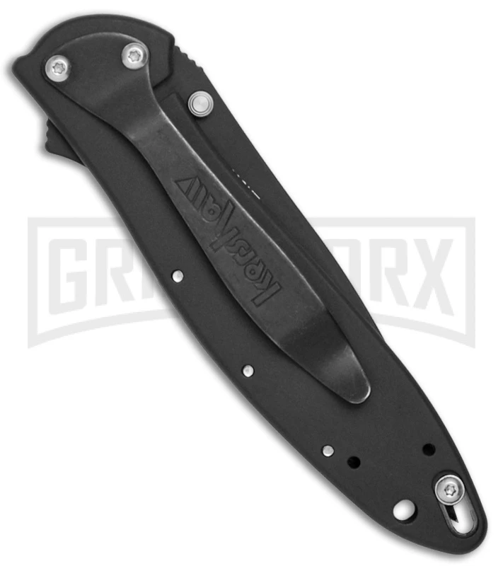 Kershaw Leek Assisted Opening Knife - Black Plain - Image 2