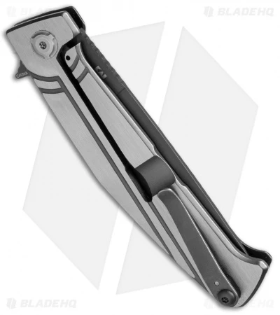 Kershaw Nura 3.5 Flipper Frame Lock Knife (3.5" Gray) 4035TIKVT - Image 2