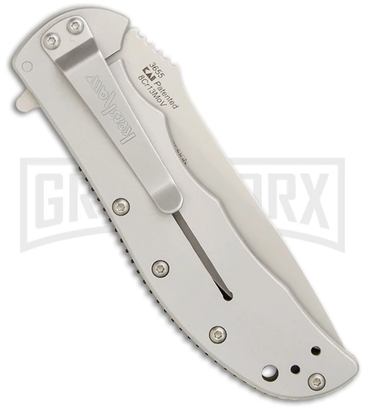 Kershaw Volt SS Assisted Opening Knife - Bead Blast Plain - Image 2